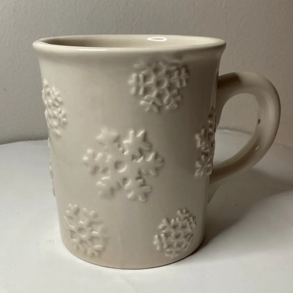 Christmas Holiday Winter Snowflake Mug Hot Chocolate Hausenware Holiday Cup